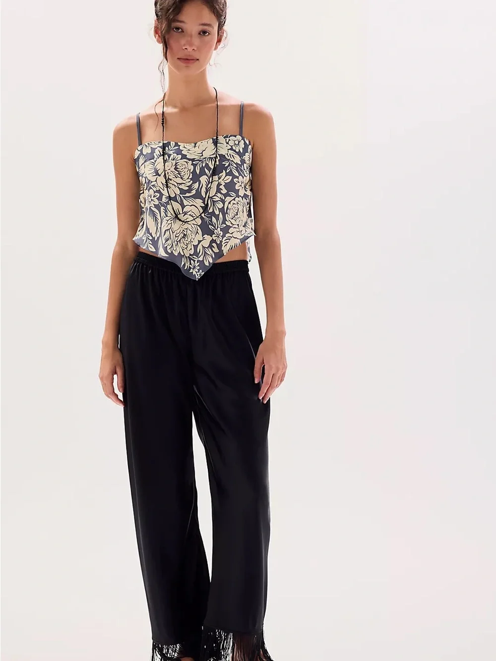 Free People Intimately Might Be Something Printed Cami in Shadow Combo